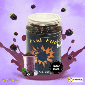 PamiPop – Bolitas Frutales Sabor Mora Azul